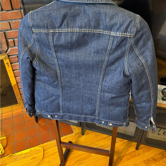 New (used once for 40 min dawn filed reversible Levi's winter jacket Size S - Picture 5 of 12